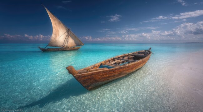 Tranquil Coastal Scene (5)