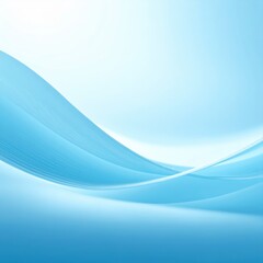 A vibrant abstract background featuring flowing waves in various shades of blue, creating a sense of depth and movement, perfect for modern designs.