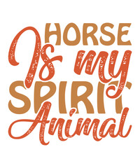 Horse is my spirit animal