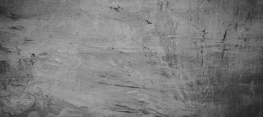 Concrete wall background, black and white blur texture	