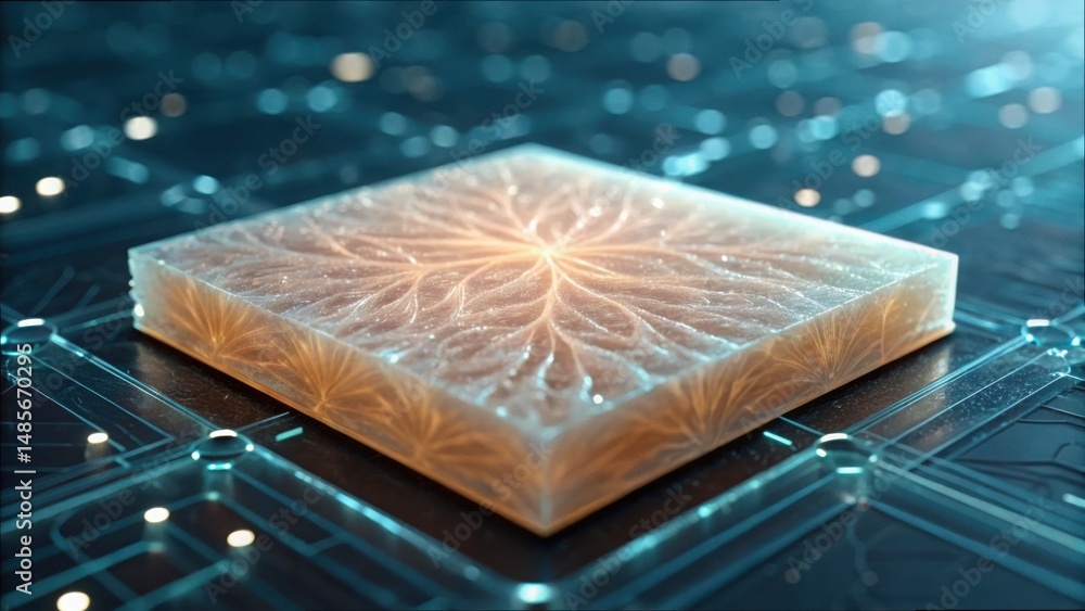 Poster printed tissue on smart substrate for advanced growth technologies