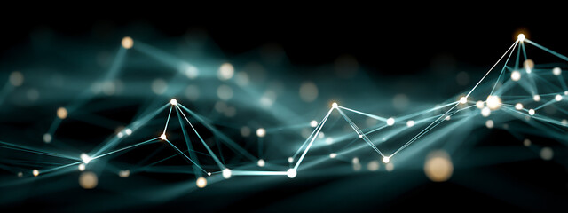 futuristic design of iran map with glowing molecular structures and data analysis visualizations