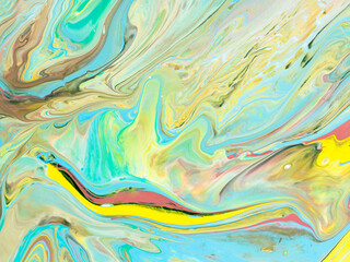 Abstract acrylic painting. Сreative hand painted background. Suitable for use in creative design projects, posters, websites, branding