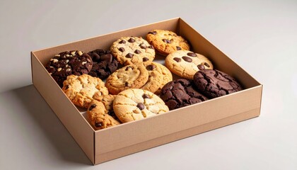 Assorted Cookies In Box