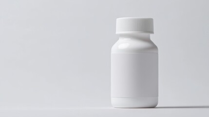 Close-up of a single prescription pill bottle with medical price tags, healthcare and pharmacy concept, medicine and treatment, medical care and drugstore essentials.