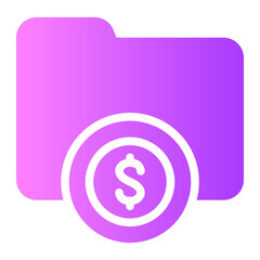 folder gradient icon