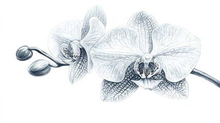Fototapeta premium Delicate orchid blossoms