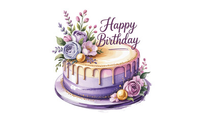 Birthday Cake icon symbol vector illustration isolated on white background