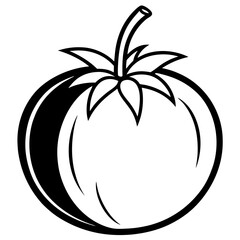 Cherry Tomato Vector Illustration