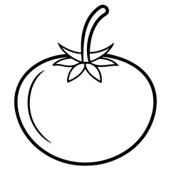 Cherry Tomato Vector Illustration