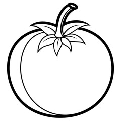 Cherry Tomato Vector Illustration