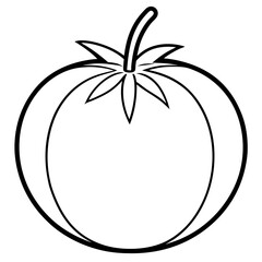 Cherry Tomato Vector Illustration