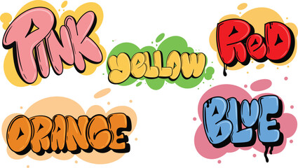 Bubble graffiti Flash sale Vector graffiti throw up in bold bubble style. Urban street art lettering perfect for promotions, marketing designs, hip hop themes, or eye-catching modern advertising visua