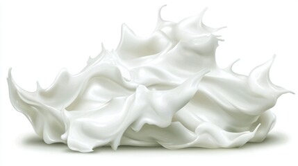 Whipped Cream Splash: A Creamy Delight