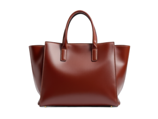 lather bag isolated on transparent white white background