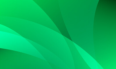 Abstract green wave background. Eps10 vector