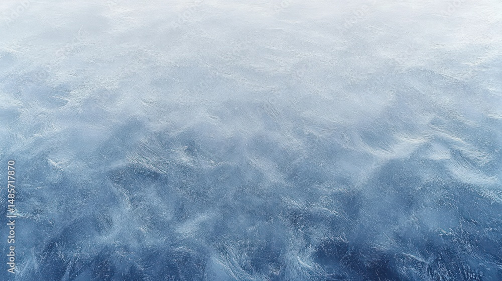 Poster close-up view of rippling water surface with gentle waves reflecting soft light creating a calm and 
