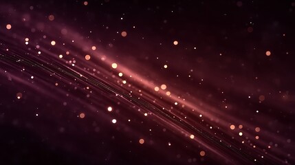 Dark Red Abstract Background Glowing Lines  Dust.