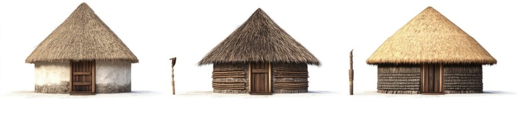 Traditional African Hut Structures (2)