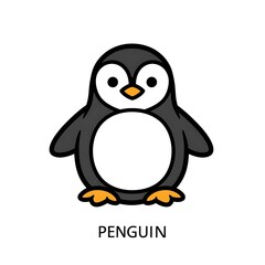 Obraz premium Chubby Penguin Charm