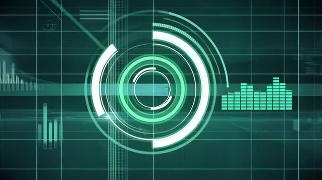 abstract technology background with binary code
