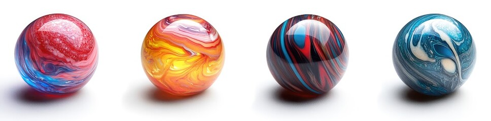 Obraz premium Colorful Bowling Balls