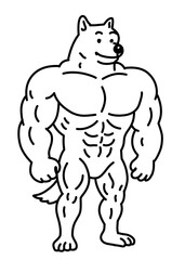 bear with a bone