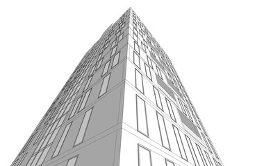 Fototapeta premium modern office building