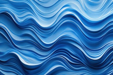Abstract Blue Waves