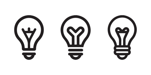 Bulb Icon, light bulb icon, idea icon