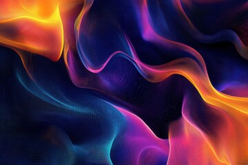 Obraz premium Abstract Colorful Waves