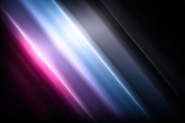 Fototapeta premium Abstract Lines of Light in Digital Art