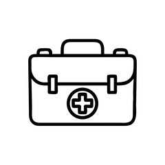 Icon of a doctorchest / first aid kit