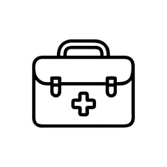 Icon of a doctorchest / first aid kit