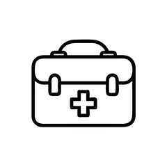 Icon of a doctorchest / first aid kit