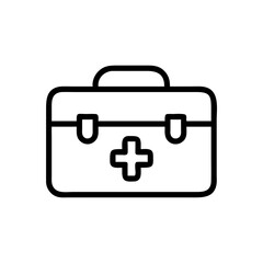 Icon of a doctorchest / first aid kit