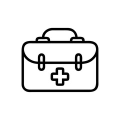 Icon of a doctorchest / first aid kit