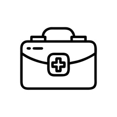 Icon of a doctorchest / first aid kit