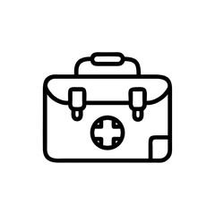 Icon of a doctorchest / first aid kit