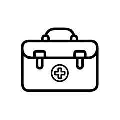 Icon of a doctorchest / first aid kit