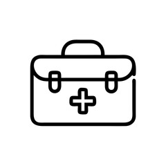 Icon of a doctorchest / first aid kit
