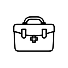 Icon of a doctorchest / first aid kit