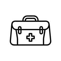 Icon of a doctorchest / first aid kit