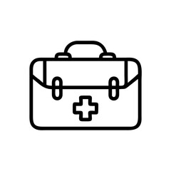 Icon of a doctorchest / first aid kit
