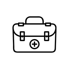 Icon of a doctorchest / first aid kit