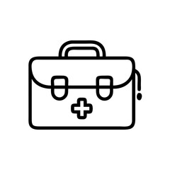 Icon of a doctorchest / first aid kit