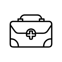 Icon of a doctorchest / first aid kit