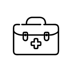 Icon of a doctorchest / first aid kit