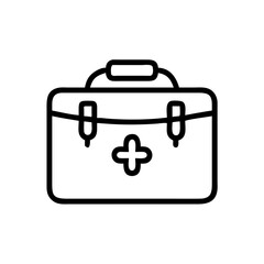 Icon of a doctorchest / first aid kit