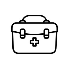 Icon of a doctorchest / first aid kit
